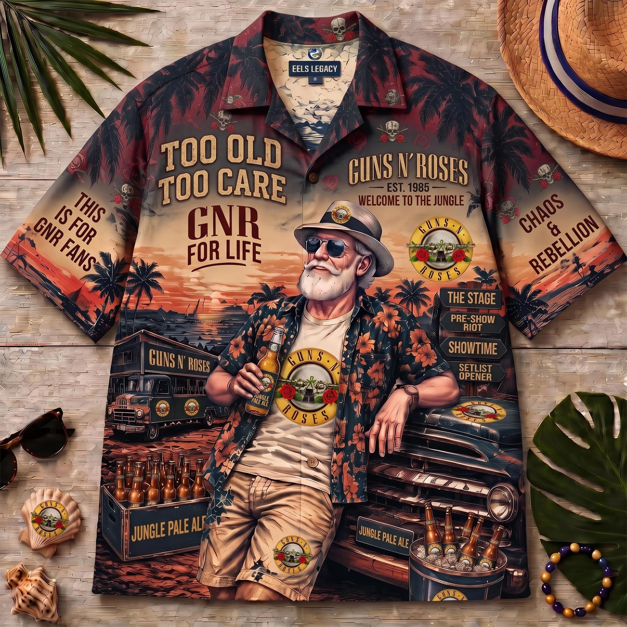 PREMIUM HAWAIIAN SHIRT TLQ DBD GUNN 2508263