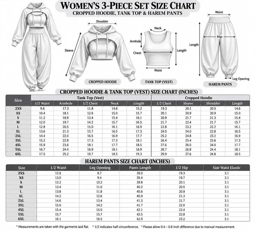 Premium Women's Baroque Cropped Hoodie & Balloon Jogger Pants Set HCT APT DST 2710267