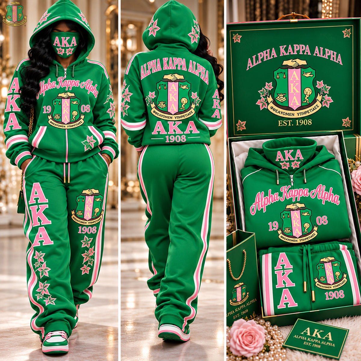 Premium Masked Hoodie Tracksuit Set HANNN TND AKA 2810266