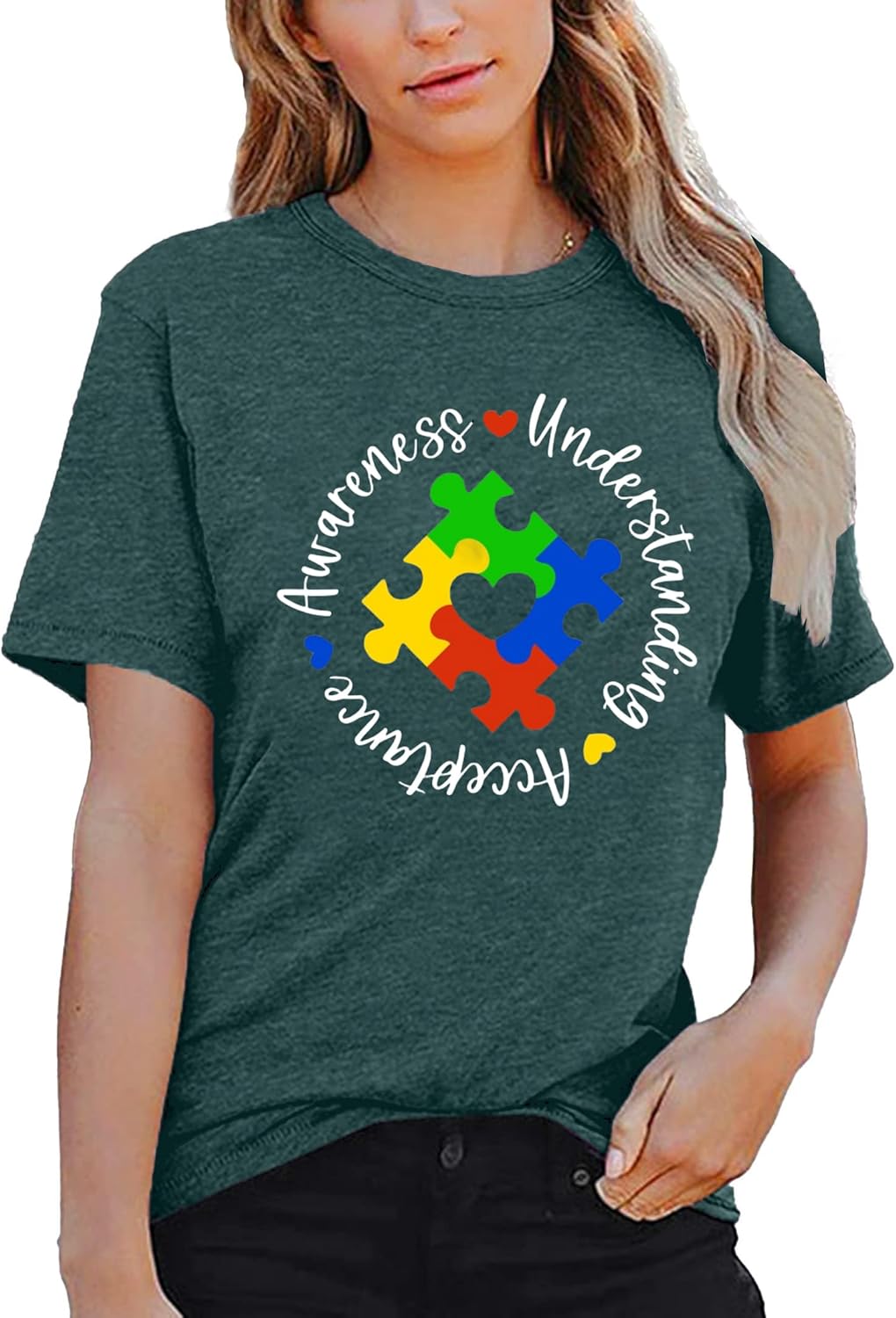 Bunny with Leopard Glasses Shirts for Women Cute Easter Graphic T Shirt Casual Spring Tops Comfortable Tee
