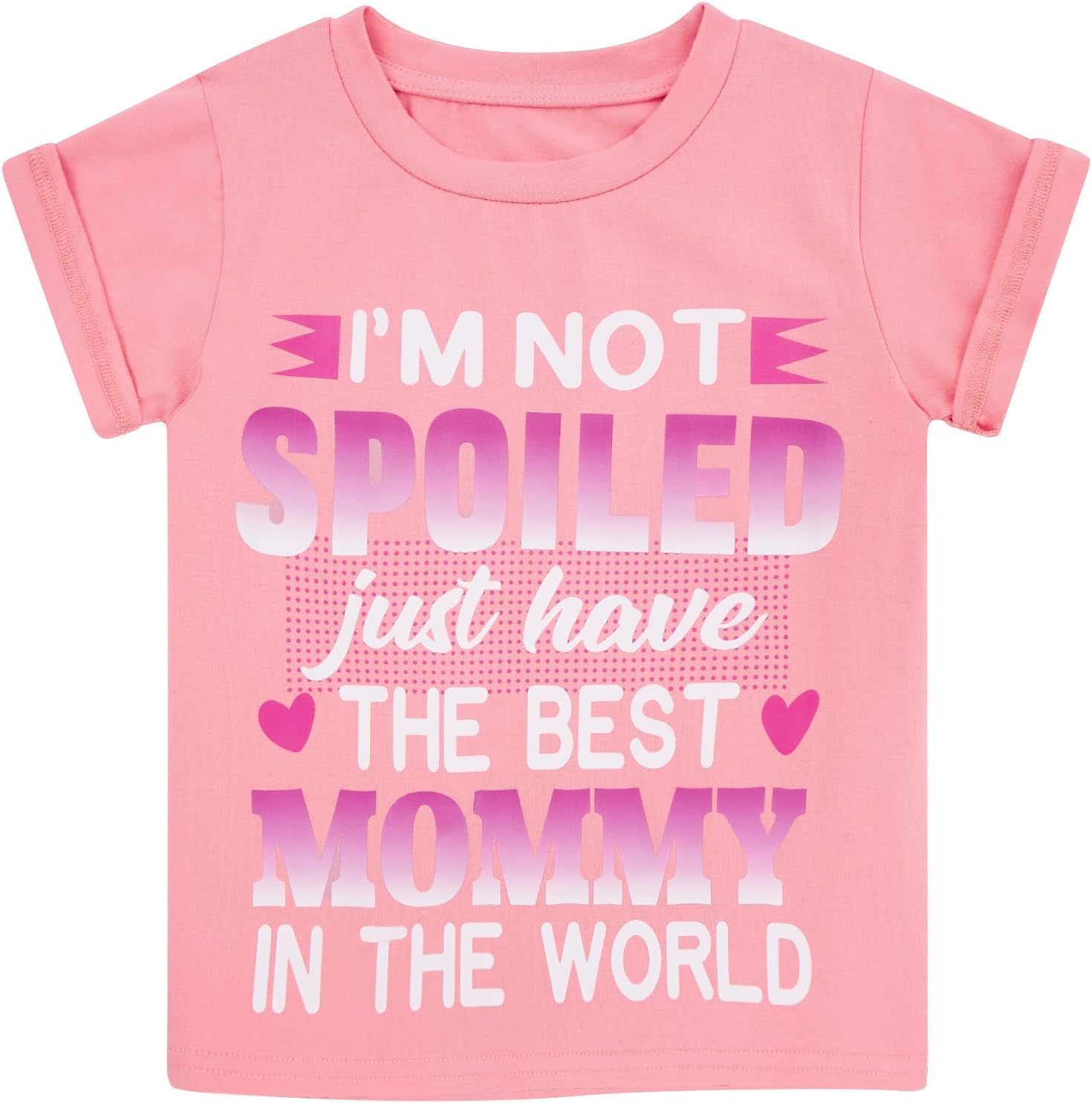 UNICOMIDEA Toddler Girls T-Shirt Graphic Short Sleeve Tee Shirts for 2-6 Years