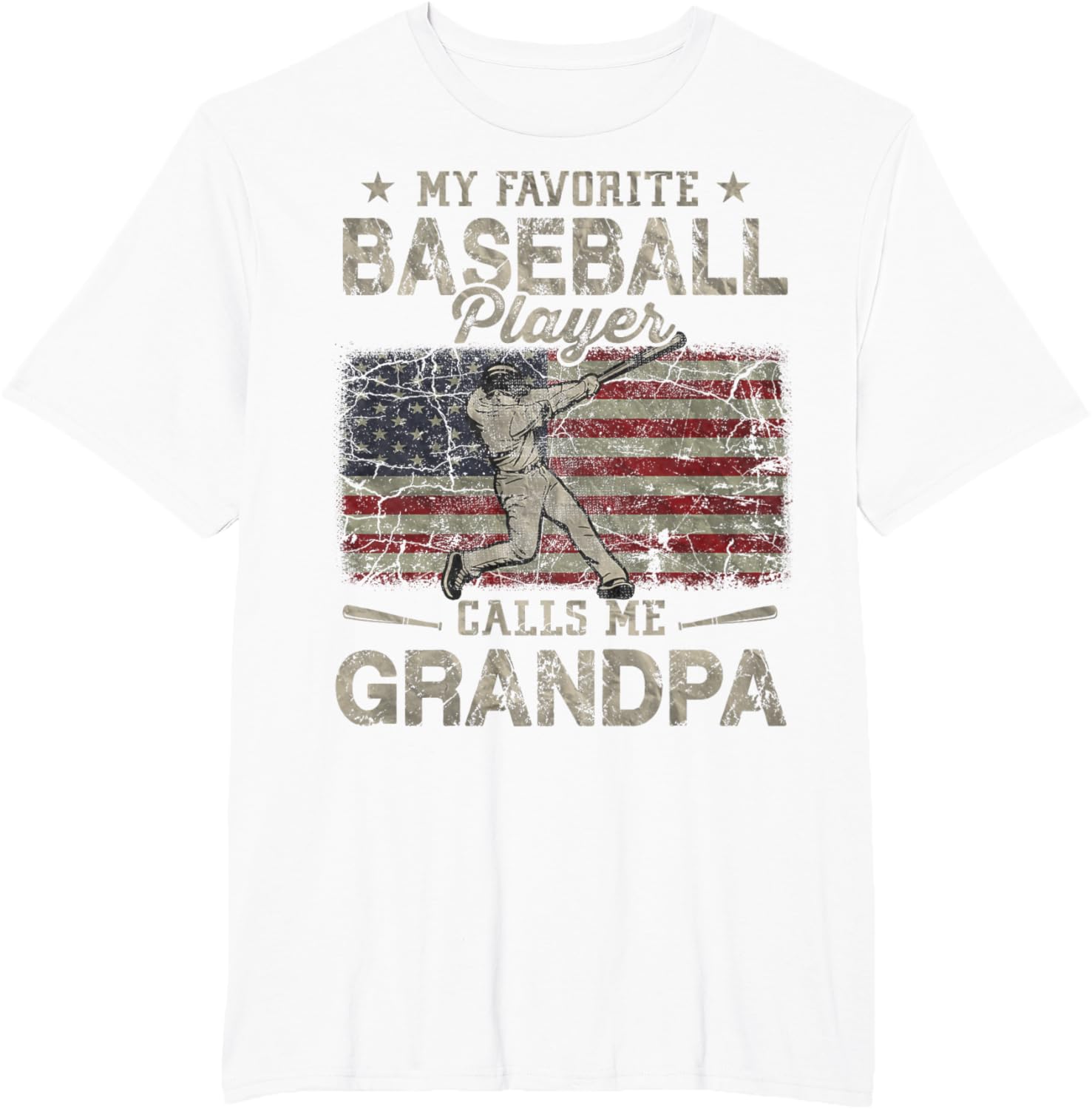My Favorite Baseball Player Calls Me Grandpa Father's Day