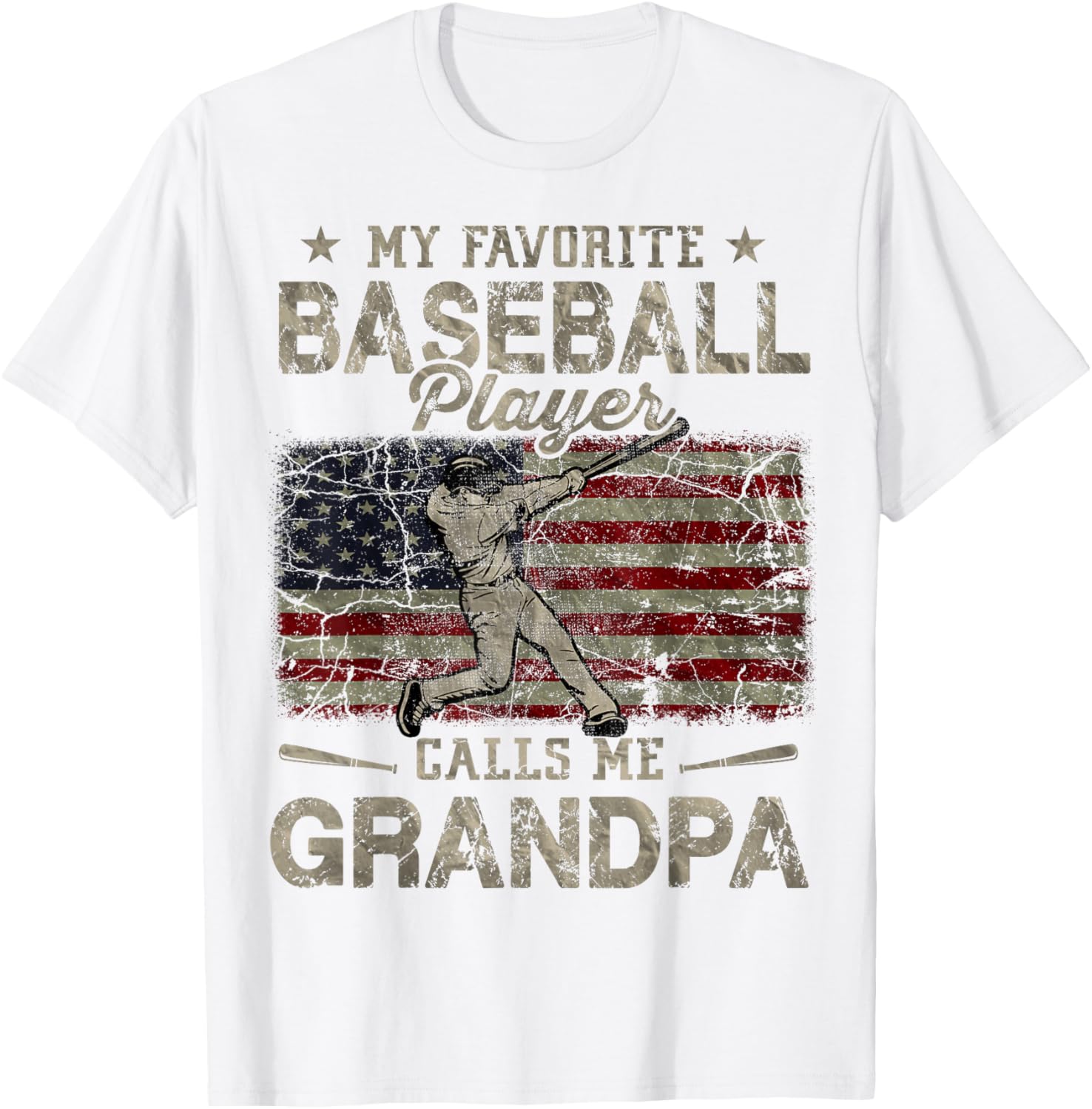 My Favorite Baseball Player Calls Me Grandpa Father's Day