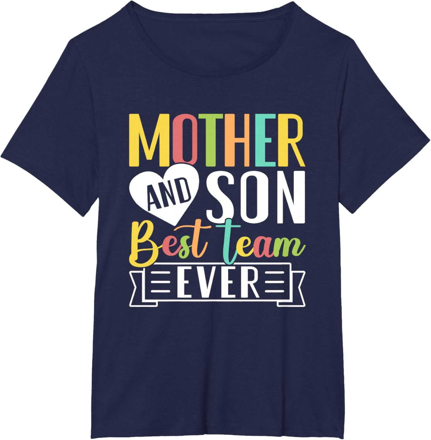 Mothers Day Mama Mom Son Love Mommy Mama Mother's Black Unisex Classic Fit Crew Neck Short Sleeve Mother Shirt