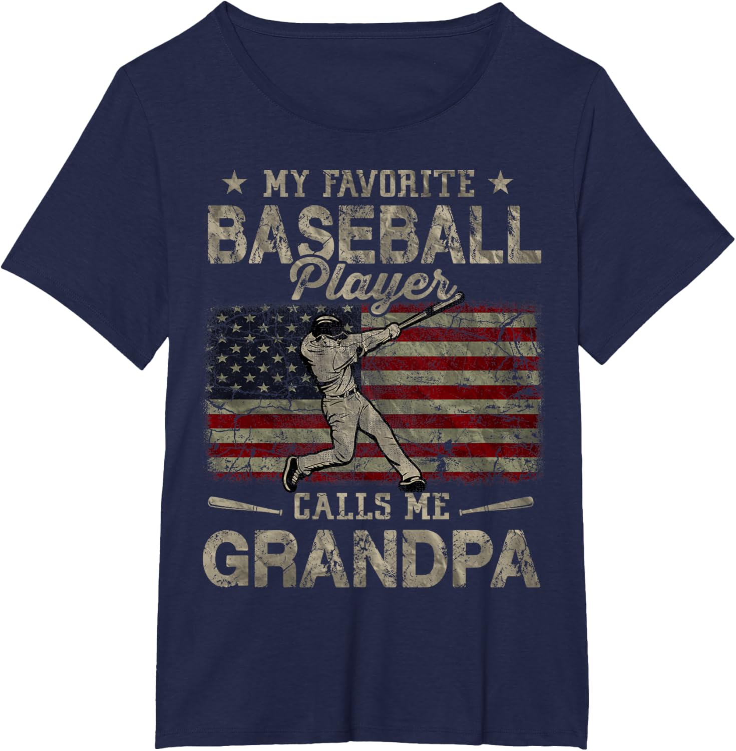 My Favorite Baseball Player Calls Me Grandpa Father's Day