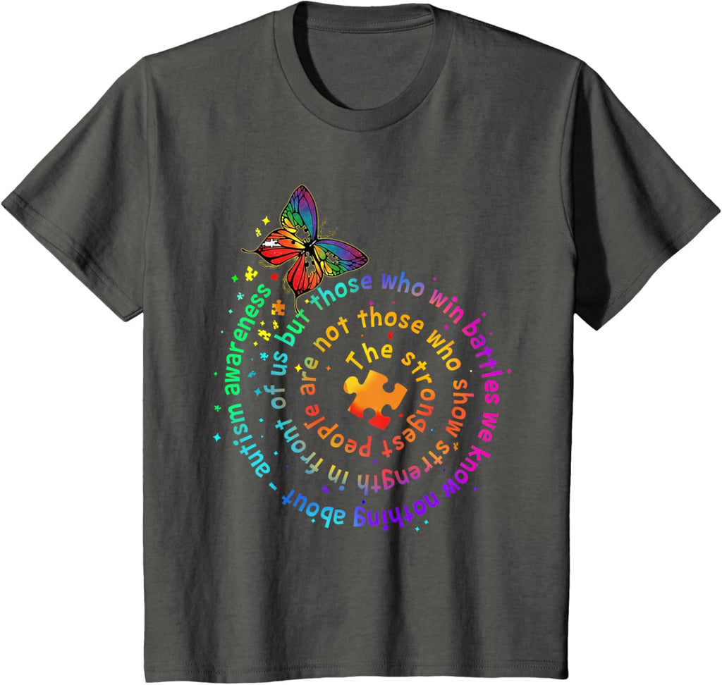 The Strongest People Butterfly Autism Awareness