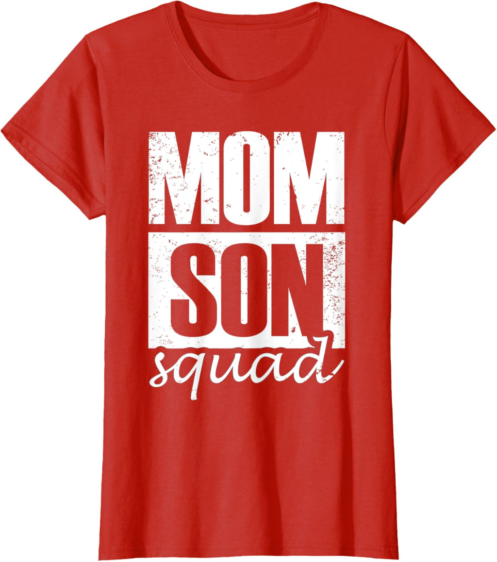 Mommy Son Squad Mom Sons Matching Mother's Day Mother Son