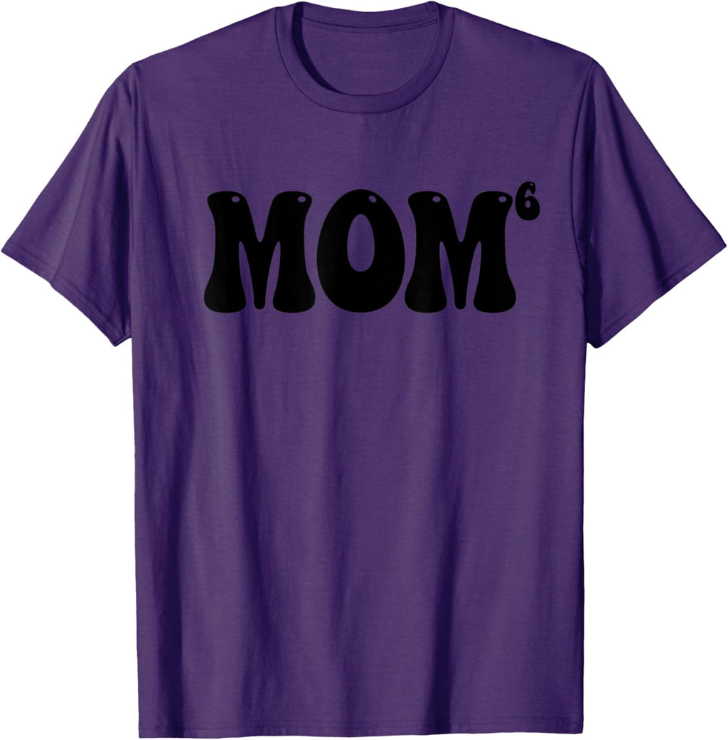 Mom6 Mom of 6 Mother of Six Kids Mama Gifts Mothers Day