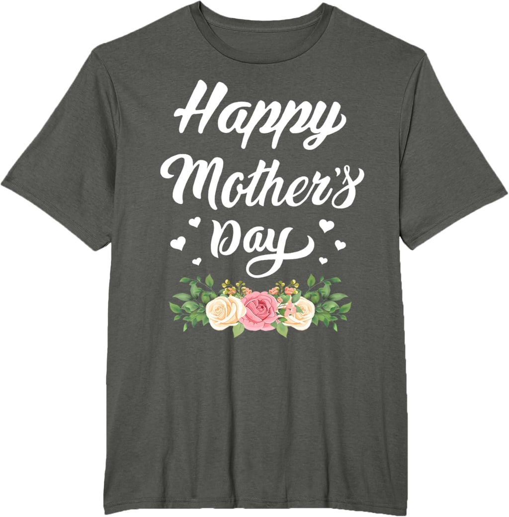 Happy Mother's Day 2024 Tshirt for Women Mom Grandma Mother Shirt