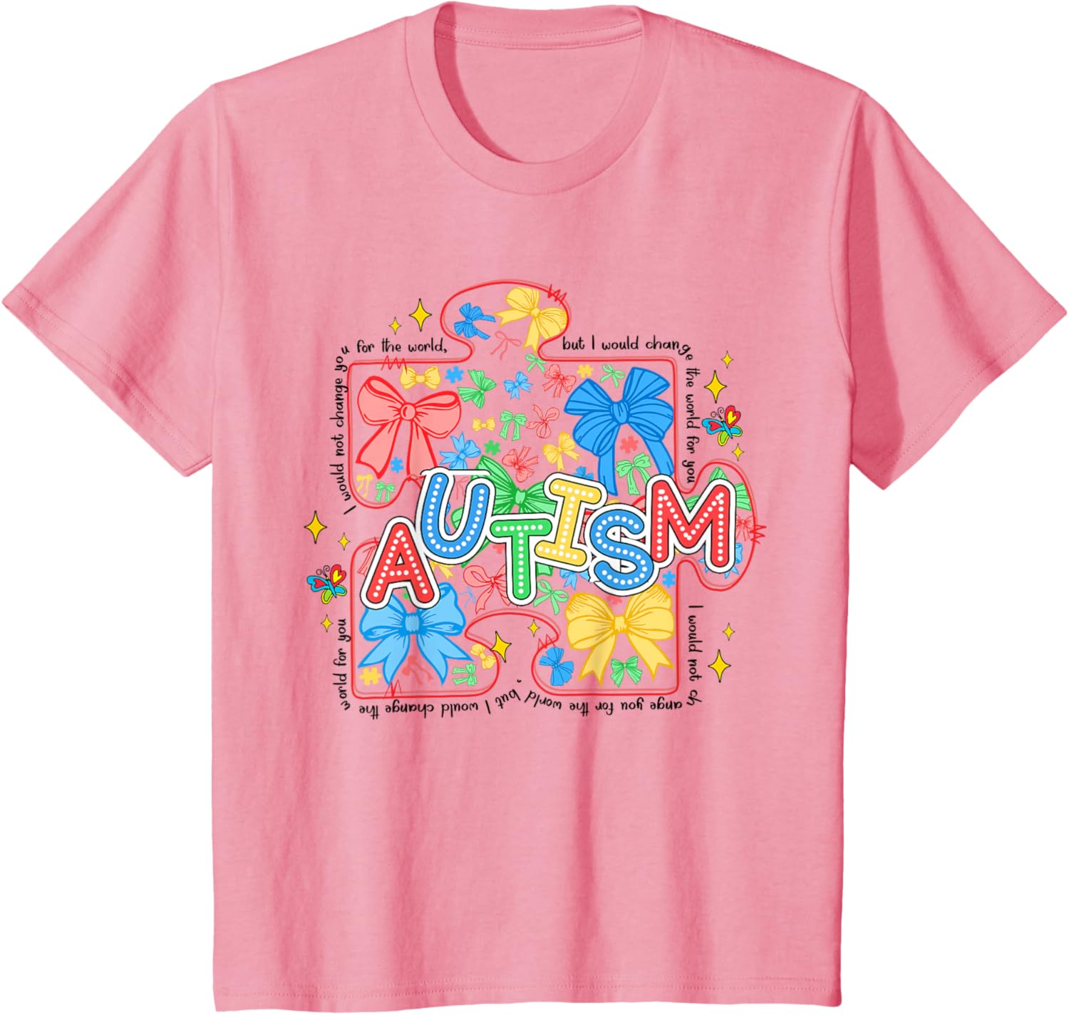 Autism Awareness Coquette Bow Autism Awareness Puzzle Piece