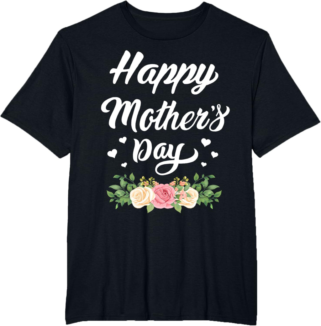 Happy Mother's Day 2024 Tshirt for Women Mom Grandma Mother Shirt