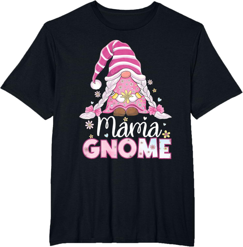 Flower For Mom Gnomies Cute Gnome Mom Happy Mother's Day
