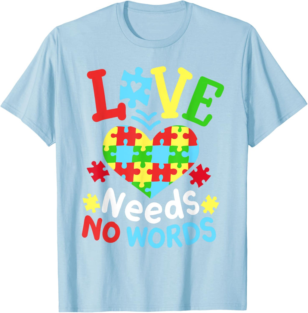 Autism Awareness Love Needs No Words