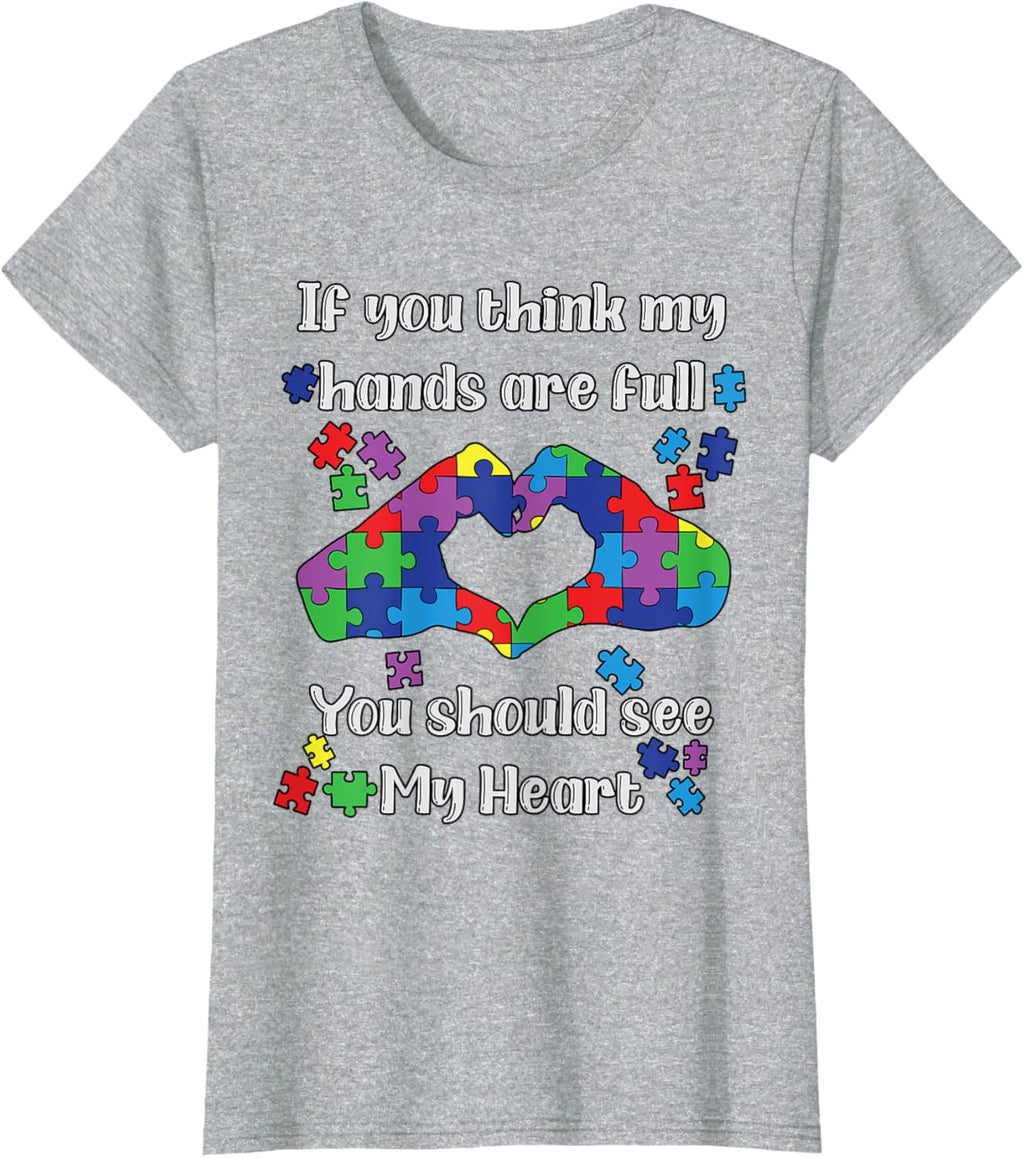 You Should See My Heart Mom Autistic Kids Autism Awareness