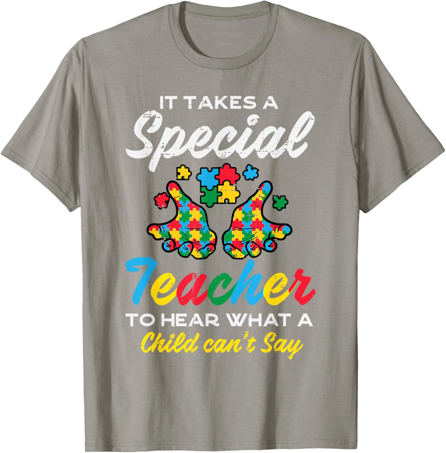 Special Teacher To Hear Child Cant Say Autism Awareness Sped