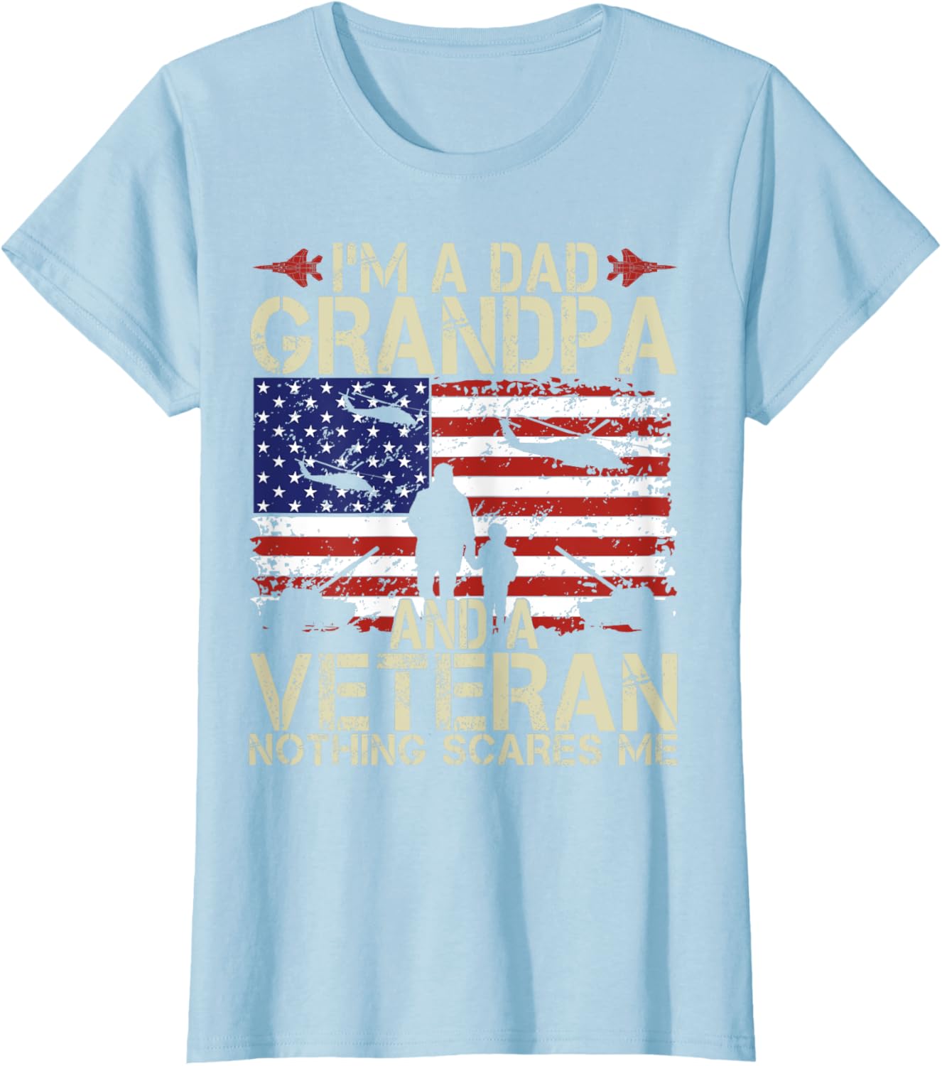 I'm A Dad Grandpa And Veteran Fathers Day Papa Grandpa Gifts