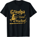 Funny Men Magical Grandpa Manager of Mischief Father's Day