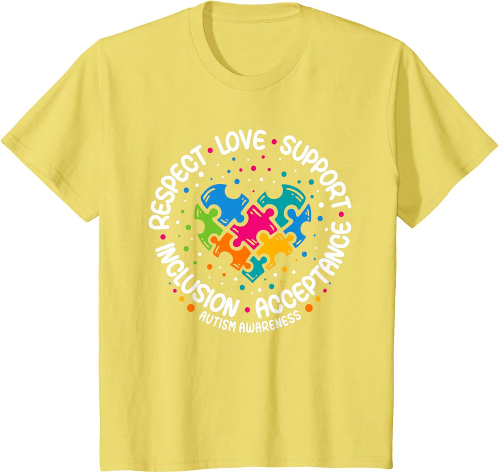 Autism Awareness Respect Love Support Blue Autism