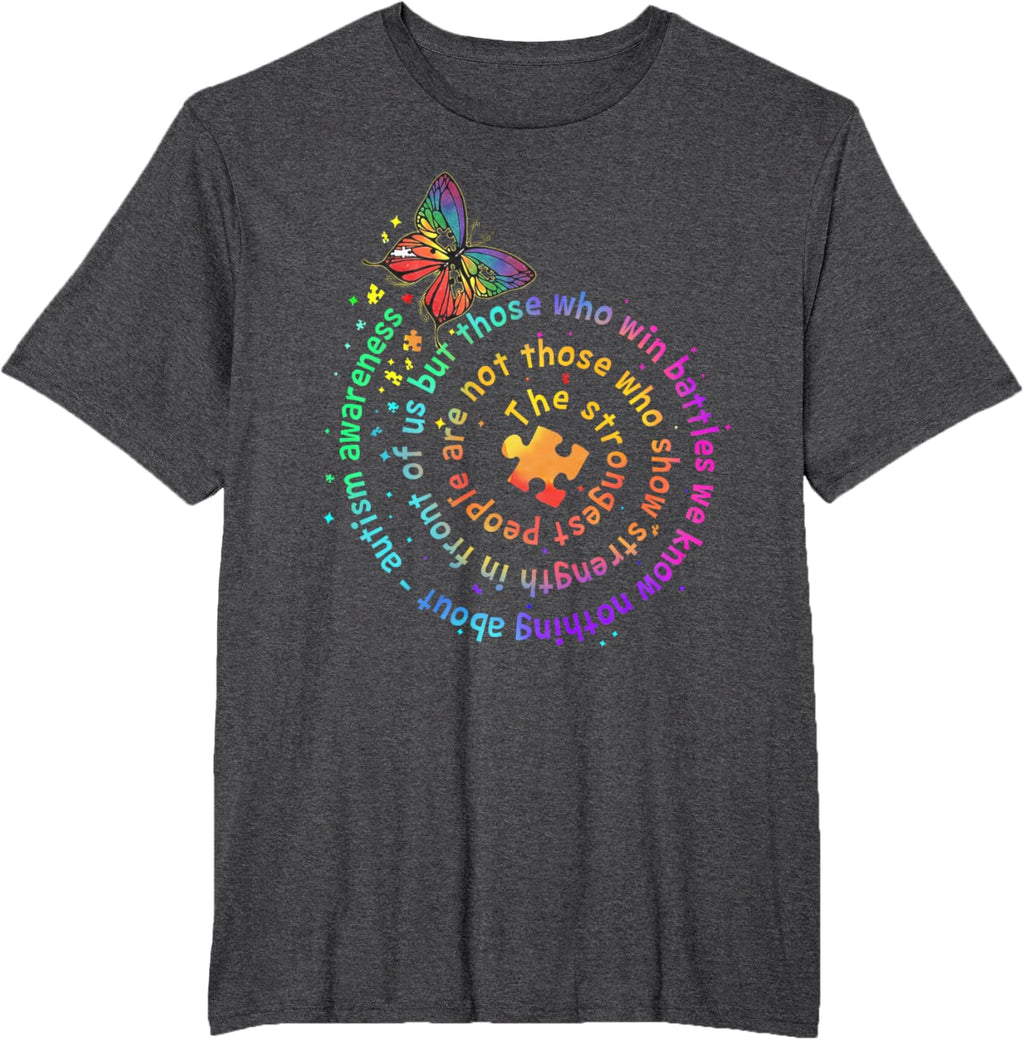 The Strongest People Butterfly Autism Awareness