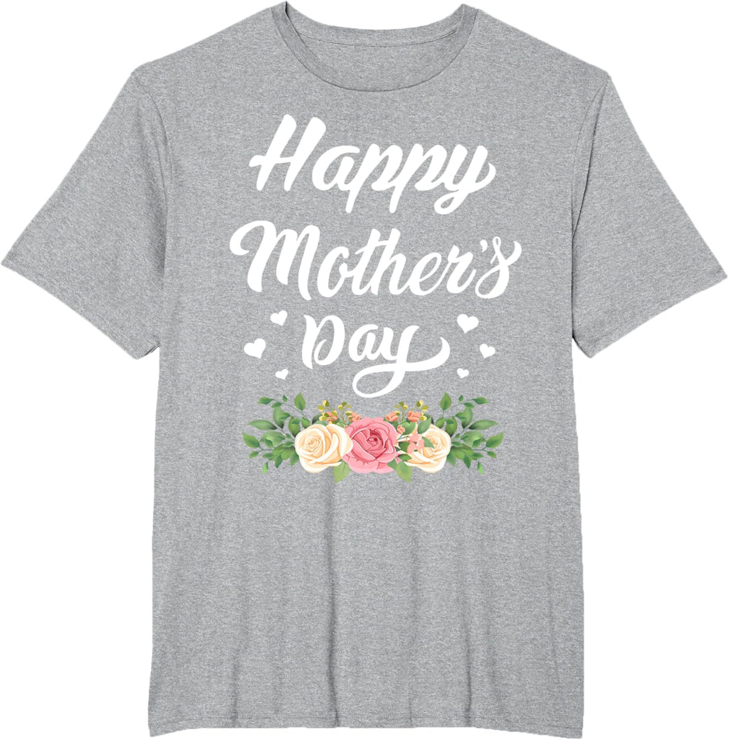 Happy Mother's Day 2024 Tshirt for Women Mom Grandma Mother Shirt