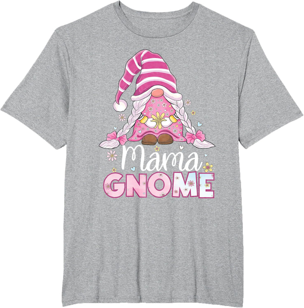 Flower For Mom Gnomies Cute Gnome Mom Happy Mother's Day